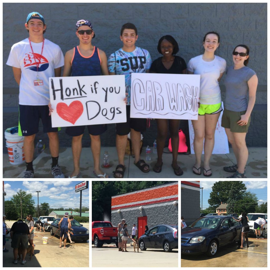 Thank you Shippensburg students and faculty for arranging a car wash to benefit BDAL!